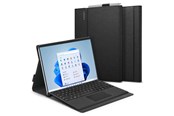 Tabletti - Kannet & Suojakotelot - Spigen Stand Folio - black - Microsoft Surface Pro 11/10/9/8 - ACS04207