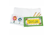 Luovat leikit - Colorations - Decorate your own Pencil Case Canvas Set of 12 - CHPENBAG