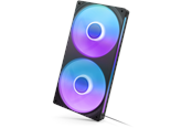 Kotelotuuletin - NZXT F240 RGB CORE UNIBODY - 240mm - Kotelotuuletin - 120mm - musta - 30 dBA - RF-U24HF-B1