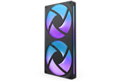 Kotelotuuletin - NZXT F280 RGB CORE UNIBODY - 280mm - Kotelotuuletin - musta - 30 dBA - RF-U28HF-B1