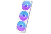 Kotelotuuletin - NZXT F360 RGB CORE UNIBODY - 360mm - Kotelotuuletin - Valkoinen - 30 dBA - RF-U36HF-W1