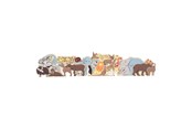 Palapelit - Small Foot Wooden Letter and Shape Puzzle Animals 26 pcs. - 12465