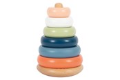 Vauva- ja taaperolelut - Small Foot - Wooden Stacking Tower Arctic 7 pcs. - 12444