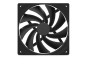 Kotelotuuletin - NZXT F140Q V2 Quiet Airflow - Kotelotuuletin - 140mm - musta - 25 dBA - RF-Q14SF-B2