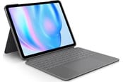 Näppäimistöt - Logitech Combo Touch for iPad Air 13" (M2) - Oxford Grey - Näppäimistö & Foliosetti - Pohjoismainen - Harmaa - 920-012616