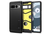 Puhelin - Kannet ja kotelot - Spigen Tough Armor - black - Google Pixel 7 Pro - ACS04728