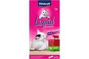 Kissat - Vitakraft Liquid Snack Nauta, Inuliini ja kissanruoho - 23521