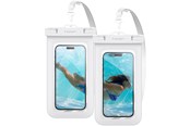 Puhelin - Kannet ja kotelot - Spigen Aqua Shield WaterProof Case A601 2 Pack - white - ACS06013