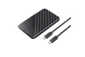 Kovalevyt - lisätarvikkeet - ORICO 2.5' HDD / SSD Enclosure 6 Gbps USB-C 3.1 Gen1 (Black) - 25PW1C-C3-BK-EP