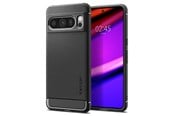 Puhelin - Kannet ja kotelot - Spigen Rugged Armor - matte black - Google Pixel 8 Pro - ACS06314
