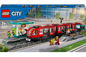 LEGO® - LEGO City 60423 Keskikaupungin pikaratikkapysäkki - 60423
