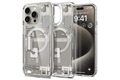 Puhelin - Kannet ja kotelot - Spigen Ultra Hybrid MagSafe - zero one natural titanium - iPhone 15 Pro Max - ACS07211