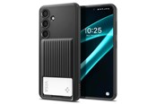 Puhelin - Kannet ja kotelot - Spigen Liquid Slot - matte black - Samsung Galaxy S24+ - ACS07336