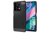Puhelin - Kannet ja kotelot - Spigen Rugged Armor - matte black - Xiaomi Redmi Note 13 5G - ACS07665