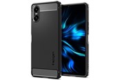 Puhelin - Kannet ja kotelot - Spigen Rugged Armor - matte black - Sony Xperia 10 VI - ACS08298