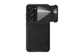 Puhelin - Kannet ja kotelot - Nillkin CamShield Leather case for Samsung Galaxy S23+/S23 Plus - 6902048258204
