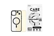 Puhelin - Kannet ja kotelot - CARE by PanzerGlass Flagship Case Transparent Urban Combat w. Black MagSafe iPhone 15 Plus - PANZER1427