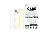 Puhelin - Kannet ja kotelot - CARE by PanzerGlass Flagship Case Transparent Urban Combat w. White MagSafe iPhone 15 Plus - PANZER1419