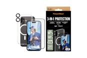Puhelin - Kannet ja kotelot - PanzerGlass 3-in-1 Protection Bundle iPhone 16 - PANZERB1291+2861+1283