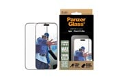 Puhelintarvikkeet - Näytönsuojat - PanzerGlass Screen Protector Aluminum Frame iPhone 16 Pro Max| Ultra-Wide Fit - PANZER2852