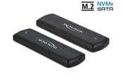 Kovalevyt - lisätarvikkeet - DeLOCK External USB Type-C Combo Enclosure for M.2 NVMe PCIe or SATA SSD - 42633