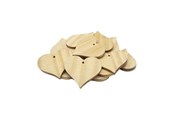 Askartelu- ja taidetarvikkeet - Colorations - Wooden Heart Ornaments Large 20pcs. - 31WD12