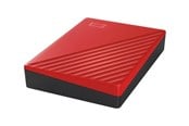 Kovalevyt - ulkoiset - WD My Passport - Ulkoiset kovalevyt - 4TB - Punainen - WDBPKJ0040BRD-WESN