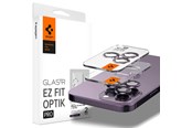 Puhelintarvikkeet - Näytönsuojat - Spigen Glass EZ Fit Optik Pro 2 Pack - deep purple - iPhone 14 Pro/iPhone 14 Pro Max - AGL05597