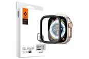 Smartwatch - Lisävarusteet - Spigen Glass tR Slim Pro 1 Pack - black - Apple Watch Ultra 2/Ultra 49mm - AGL06163