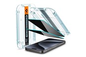 Puhelintarvikkeet - Näytönsuojat - Spigen Glass tR EZ Fit HD Privacy 1 Pack - iPhone 15 Pro - AGL07120