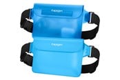 Puhelin - Muut lisävarusteet - Spigen Aqua Shield WaterProof Waist Bag A620 2 Pack - sea blue - AMP06020