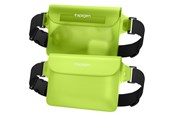 Puhelin - Muut lisävarusteet - Spigen Aqua Shield WaterProof Waist Bag A620 2 Pack - cactus gren - AMP06023