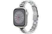 Smartwatch - Lisävarusteet - Spigen Modern Fit 316L Band - silver - Apple Watch 42mm/41mm/40mm/38mm - AMP06357