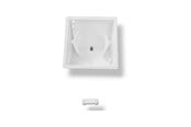 Smart Home - Älykoti - Light Solutions Shelly - Wall Display table stand - 45 degrees - White - 5714255009385