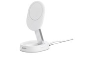 Puhelin - Adapterit & Laturit - Belkin BoostCharge Pro wireless charging stand - magnetic convertible with Qi2 - 15 Watt - WIA008BTWH