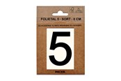 Postilaatikot - MEFA Foil number 5 Black - A13115