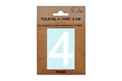 Postilaatikot - MEFA Foil number 4 White - A13334