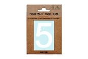 Postilaatikot - MEFA Foil number 5 White - A13335