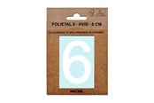 Postilaatikot - MEFA Foil number 6 White - A13336