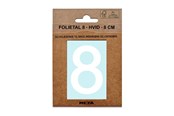 Postilaatikot - MEFA Foil number 8 White - A13338
