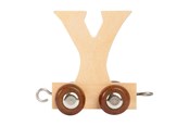 Puulelut - Small Foot - Wooden Letter Train - Y - 7484