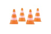 Ulkoleikit - Sports Active Orange White Pylons 4 pcs. - 20260