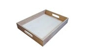 Askartelu- ja taidetarvikkeet - Playwood Tray Straight Pauwlownia Wood - sl088A