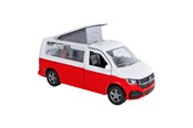 Leluautot - Kids Globe VW Transporter Camper Die-Cast Pull Back 13.5cm - 520362