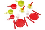 Roolileikit - Ecoiffier 100% Chef Pan with Crockery - 973