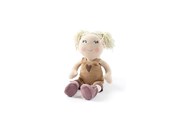 Nuket & tarvikkeet - Smallstuff - Knitted Doll 30 cm - Olivia - 40010-06
