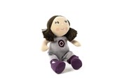 Nuket & tarvikkeet - Smallstuff Knitted Doll 30 cm - Luna - 40010-05