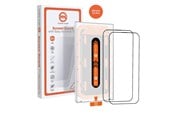 Puhelintarvikkeet - Näytönsuojat - Mobile Origin Orange Screen Guard iPhone 15 Pro with easy applicator - 2 pack - SGA-F-i15Pro-2pk
