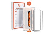 Puhelintarvikkeet - Näytönsuojat - Mobile Origin Orange Screen Guard iPhone 15 Pro Max with easy applicator - 2 pack - SGA-F-i15ProMax-2pk