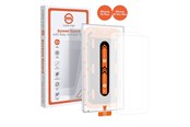 Puhelintarvikkeet - Näytönsuojat - Mobile Origin Orange Screen Guard iPhone 15 Pro Max/15 Plus with easy applicator - 2 pack - SGA-i15ProMax-2pk
